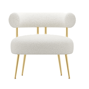 Teddy Accent Chair - Off White