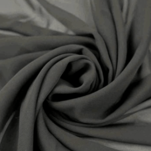 Charcoal Chiffon