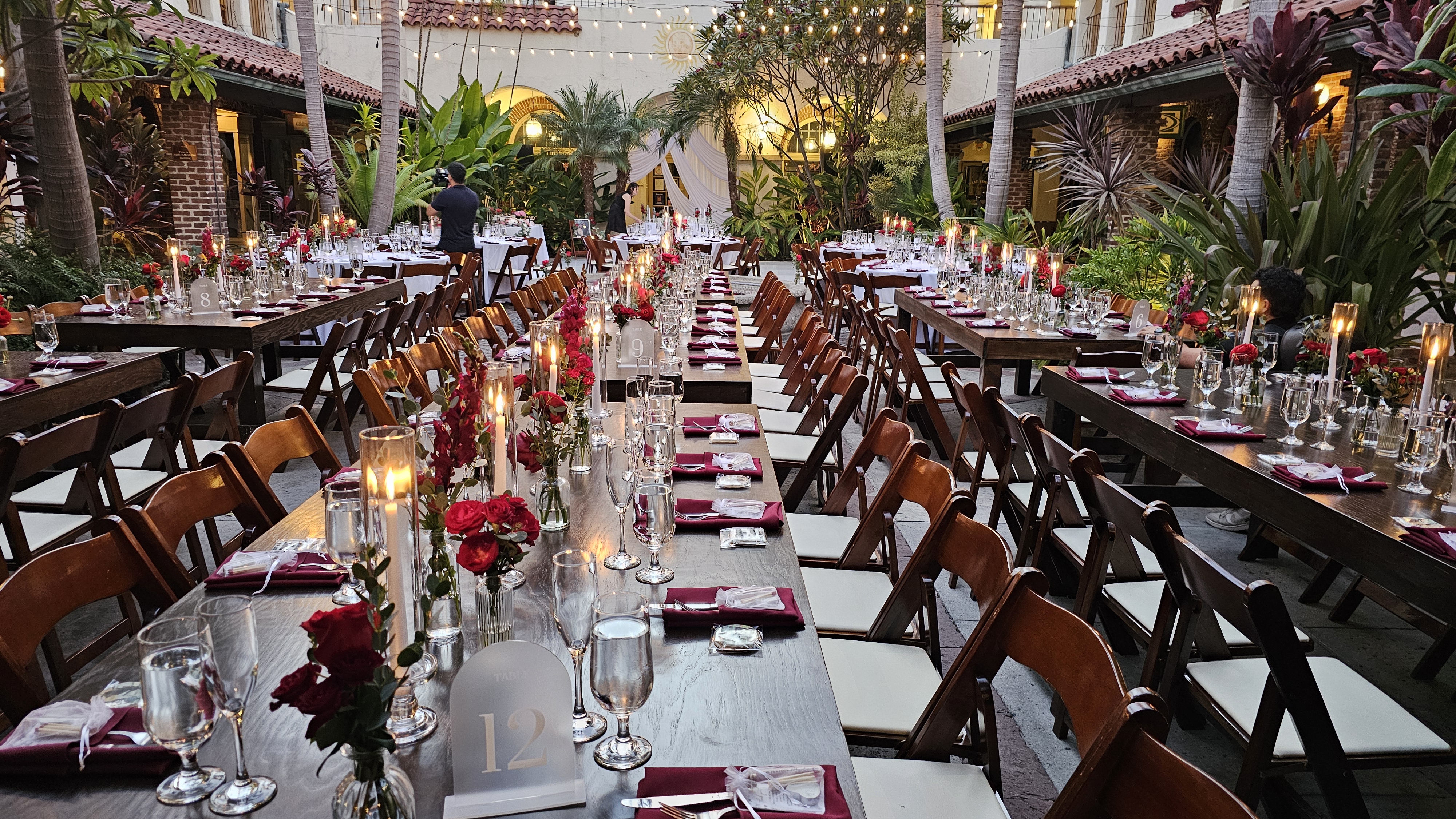 Centerpieces - Cylinder Candle Vases and Floral Buds - Image 5