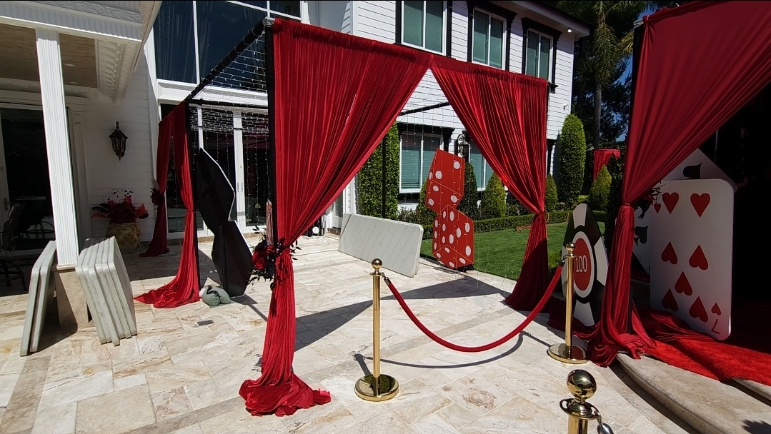 Velvet Draping